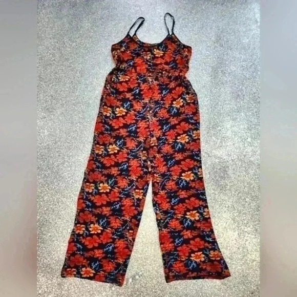 ELOQUII PLUS SIZE/WIDE LEG/  STRAPPY JUMPSUIT SIZE 3X NWOT - Picture 1 of 8